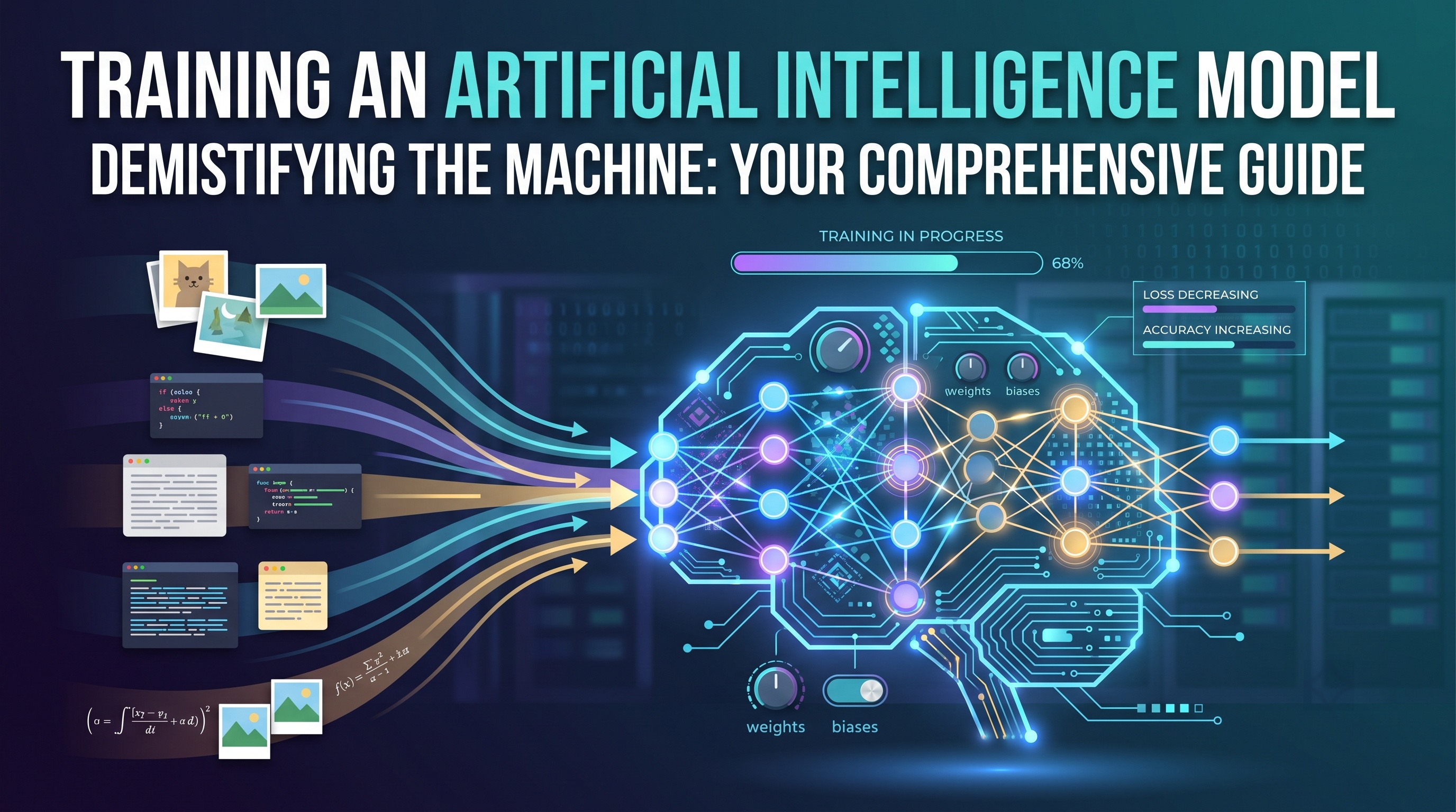 Demystifying the Machine: A Comprehensive Guide to Training an Artificial Intelligence Model